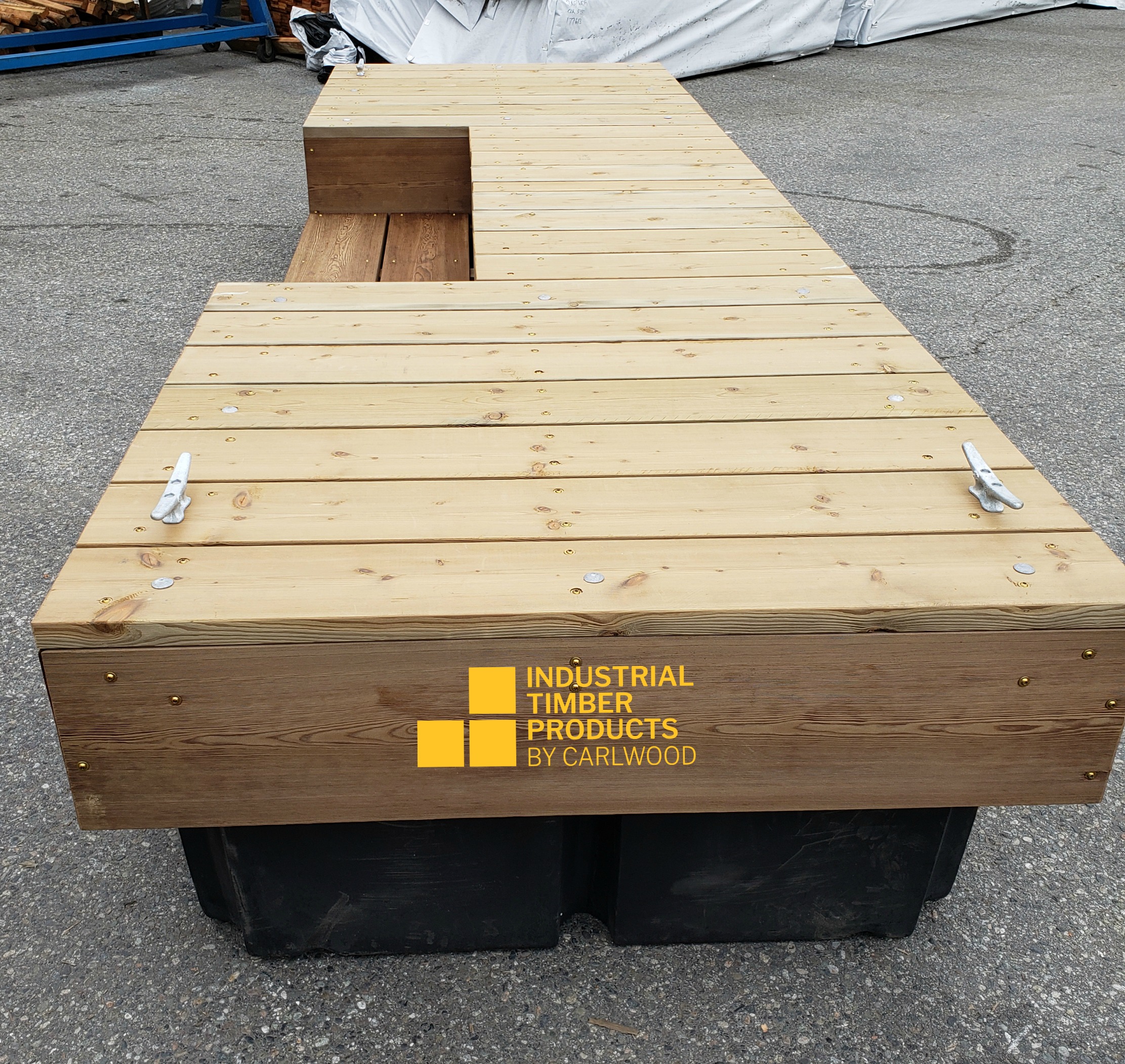 Marine Docks/Floats | Industrial Timber Products by CarlWood